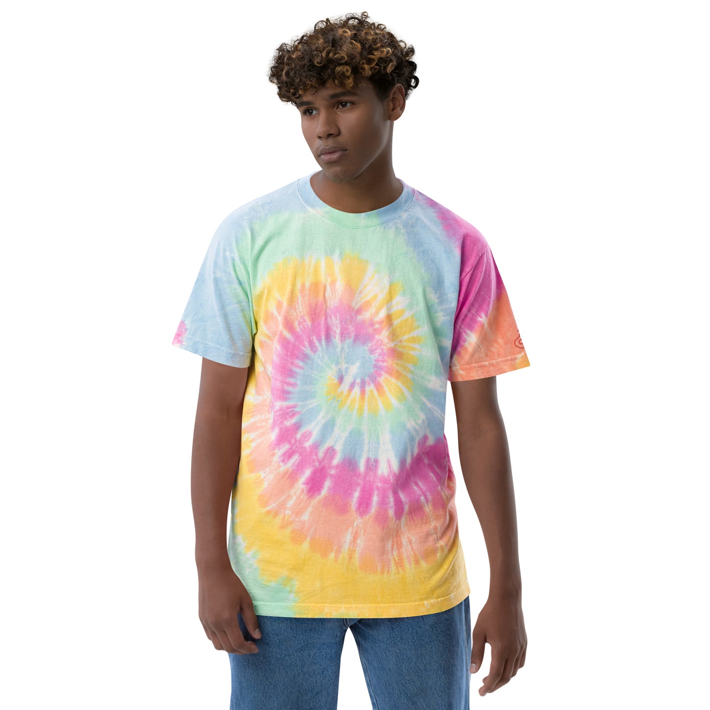 Men's Oversized tie-dye t-shirt